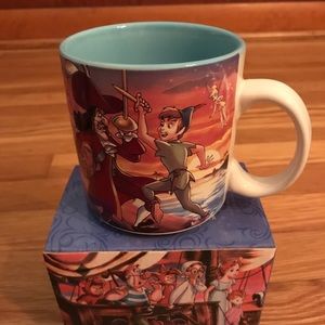 Vintage Walt Disney Peter Pan collectible mug